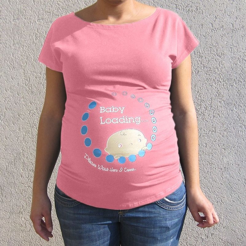 Short-sleeved Maternity T-shirt