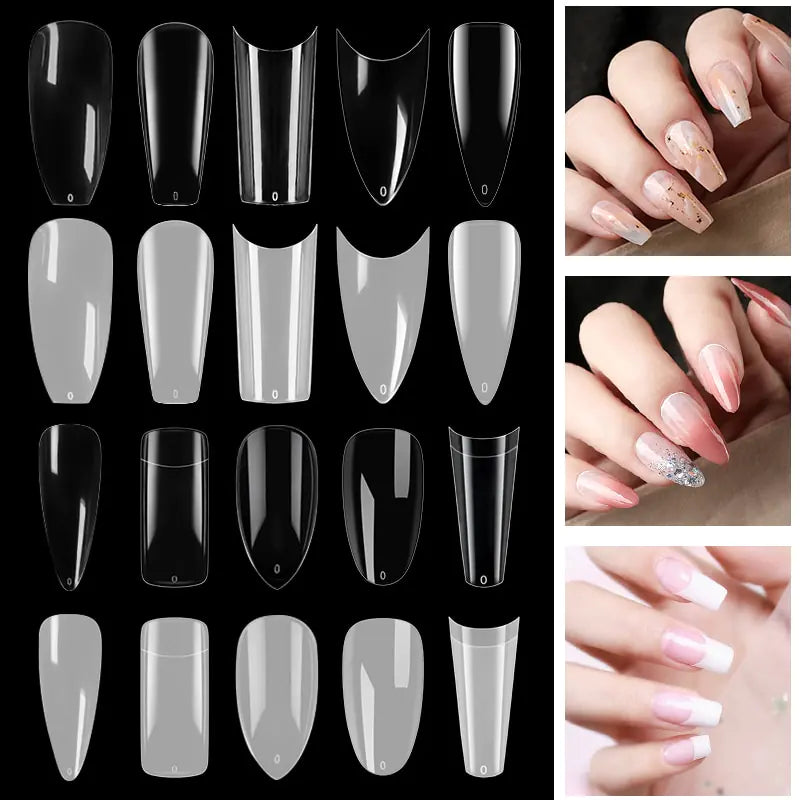 French Fake Nails Extension