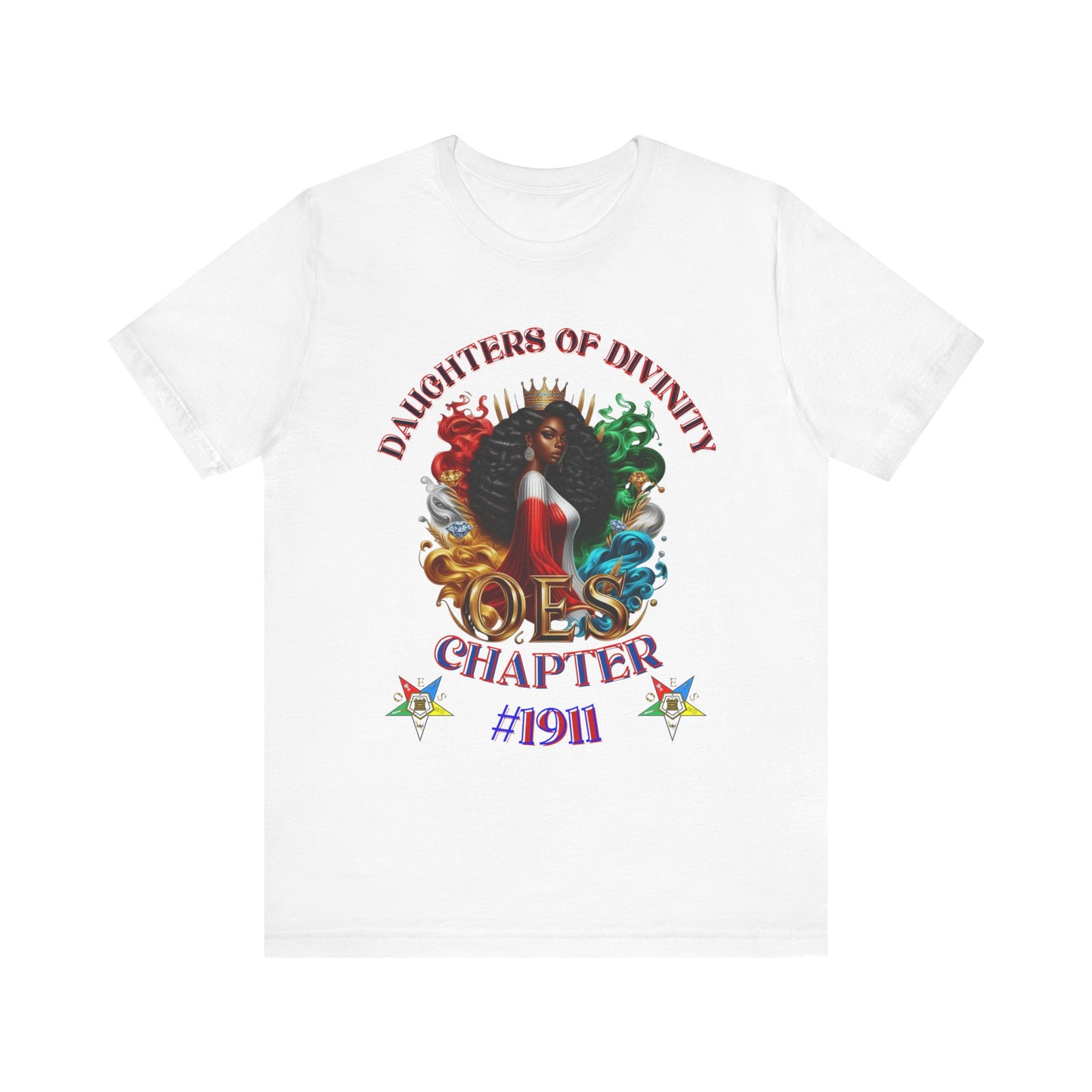 Daughters of Divinity Unisex Jersey Tee - OES Chapter #1911