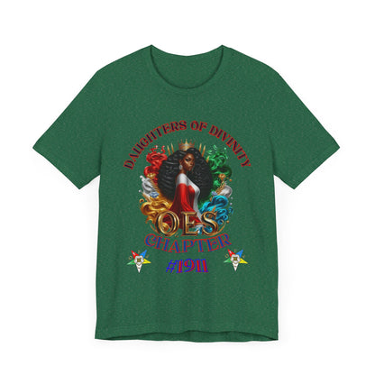 Daughters of Divinity Unisex Jersey Tee - OES Chapter #1911