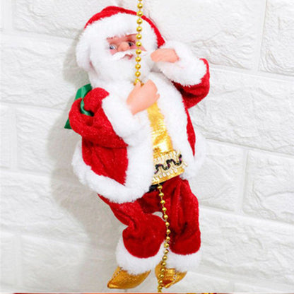 Climbing Santa Claus