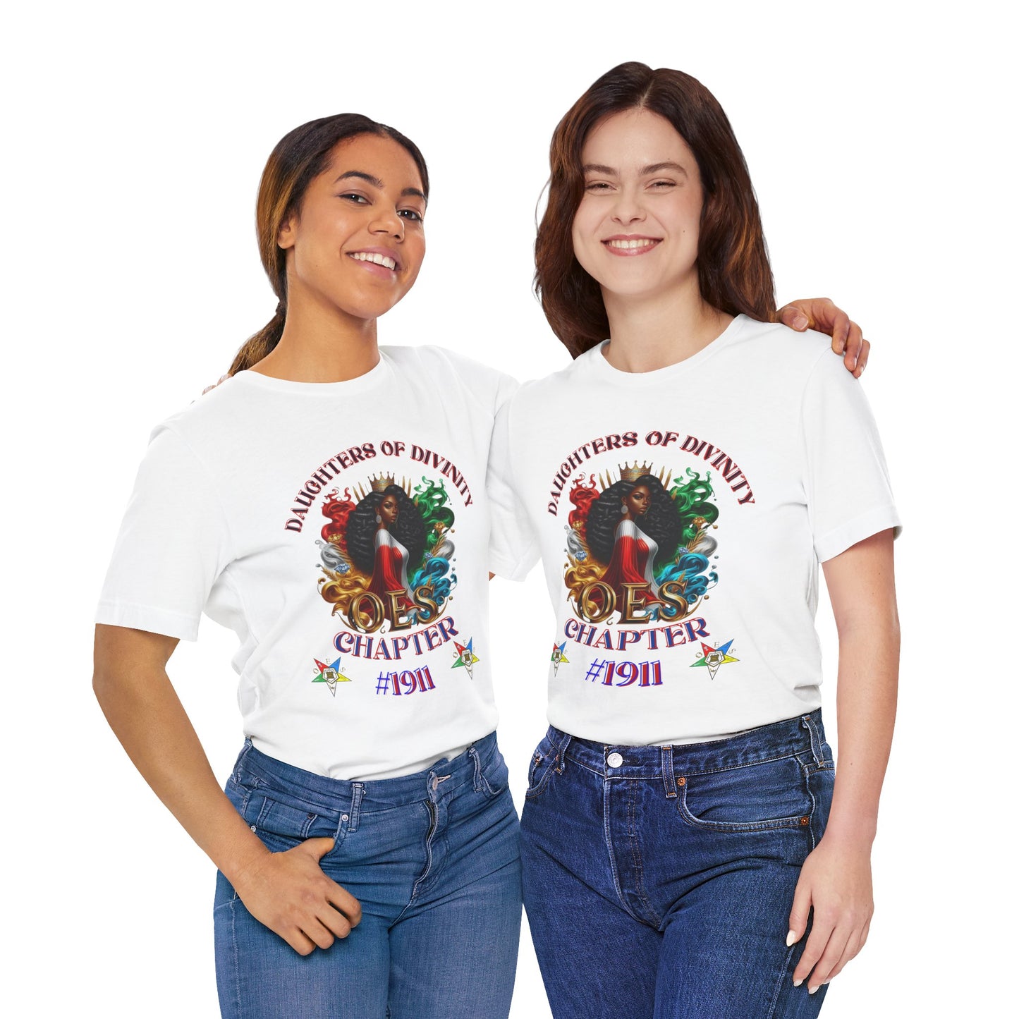 Daughters of Divinity Unisex Jersey Tee - OES Chapter #1911
