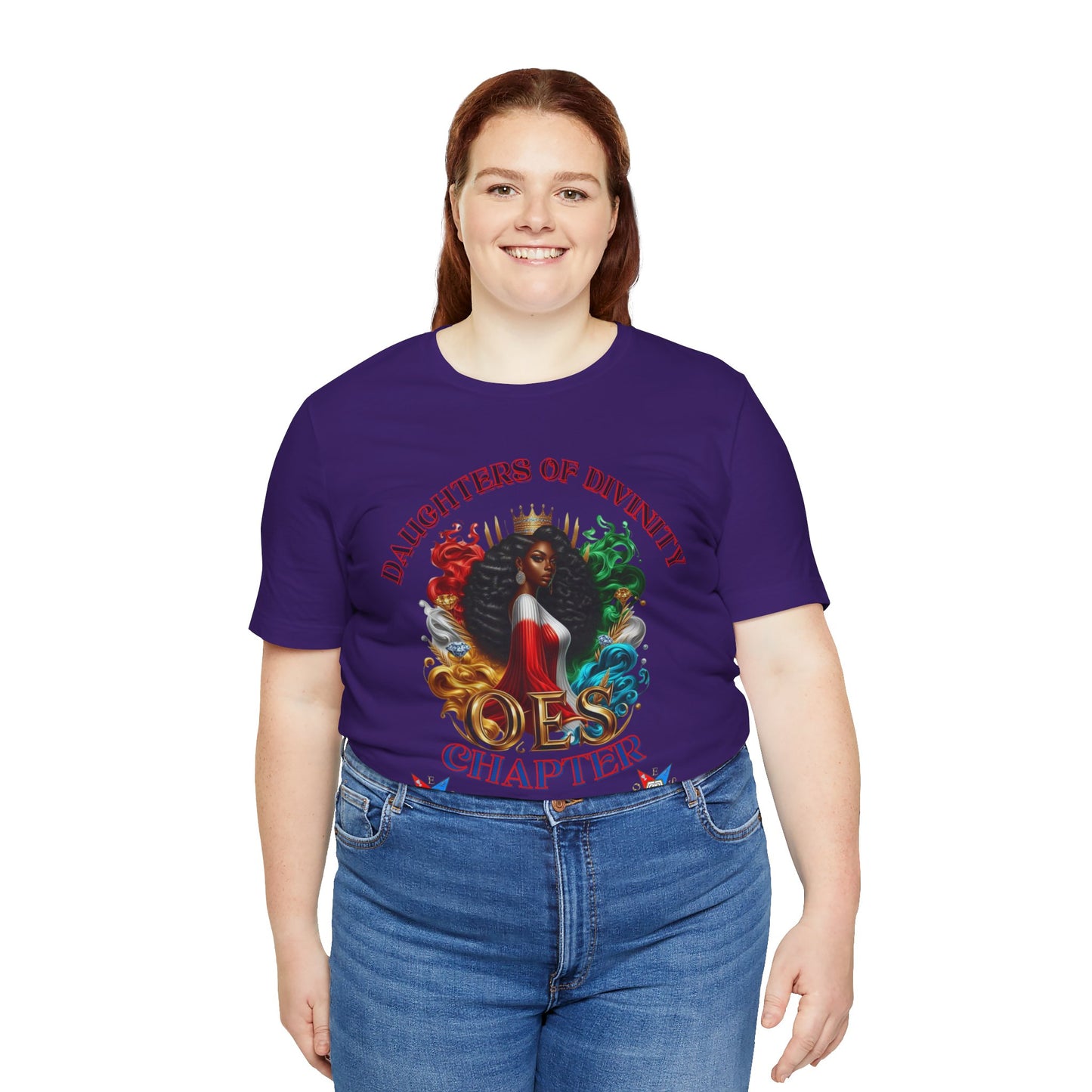 Daughters of Divinity Unisex Jersey Tee - OES Chapter #1911