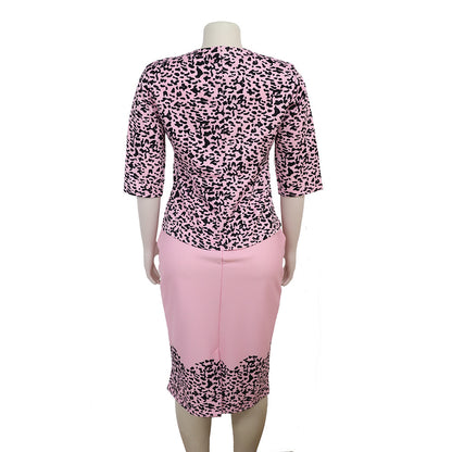 Two-Piece Plus Size Dress Suit