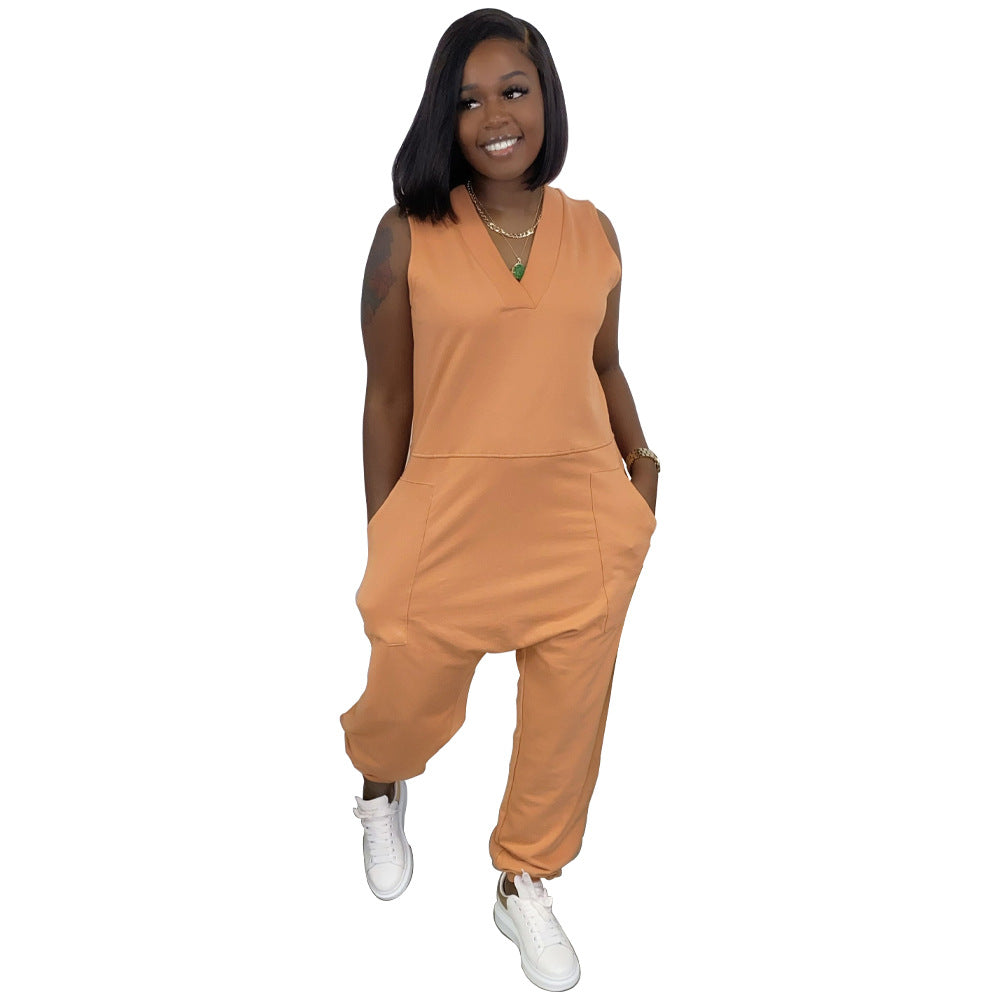 Plus Size Casual Wear Jumpsuit