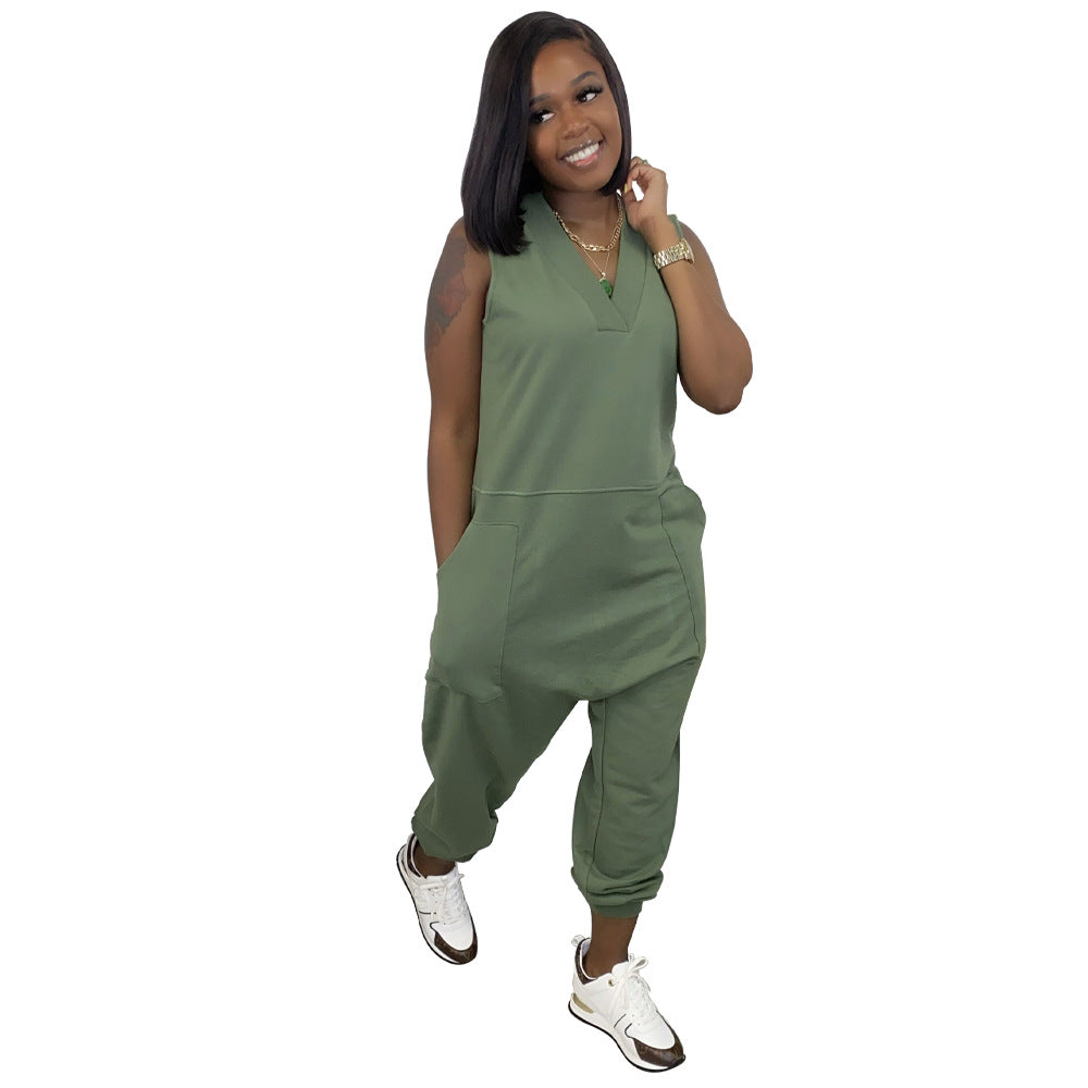 Plus Size Casual Wear Jumpsuit