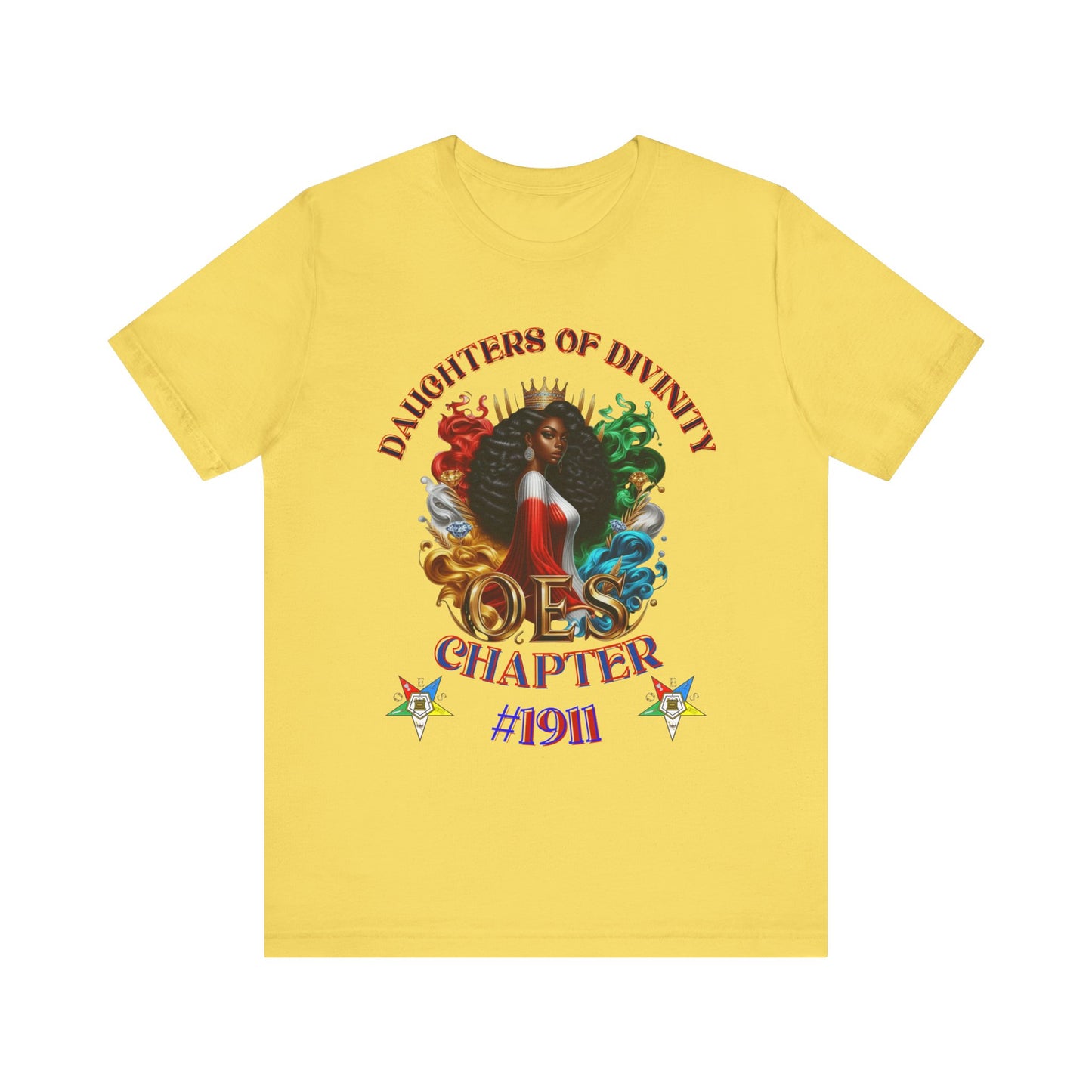 Daughters of Divinity Unisex Jersey Tee - OES Chapter #1911