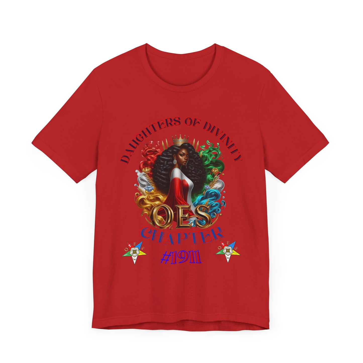 Daughters of Divinity Unisex Jersey Tee - OES Chapter #1911