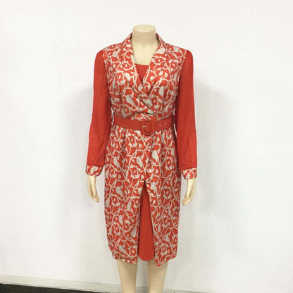 Plus Size Two-Piece Dress Suit
