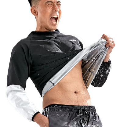 Men's Oversized Sports Long Sleeved Training Sportswear Set