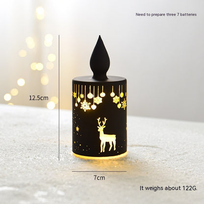 Luminous Glass Desktop Christmas Decorations