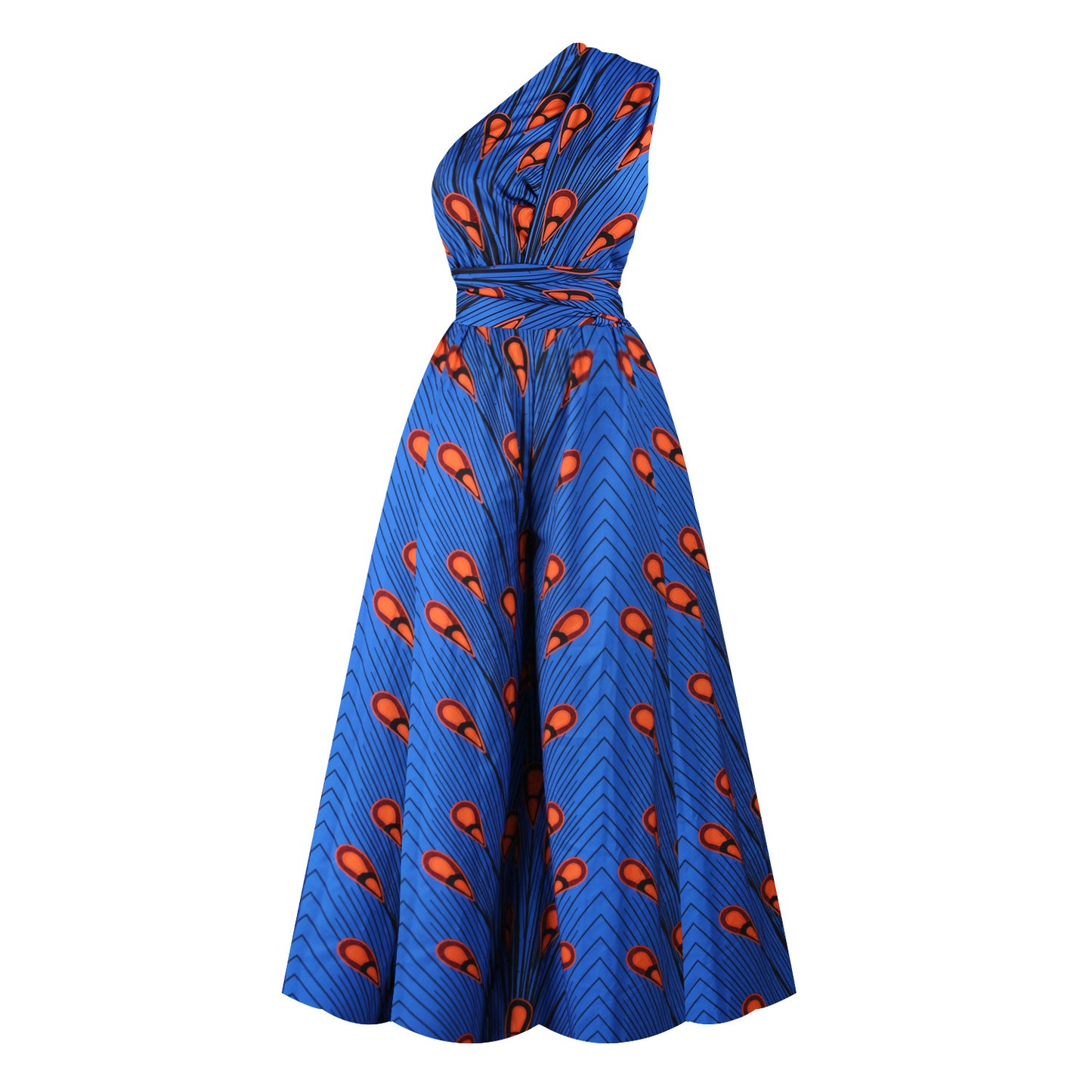 Printed Wide-Leg Jumper