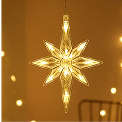 LED Star String Lights Christmas Curtain Lights