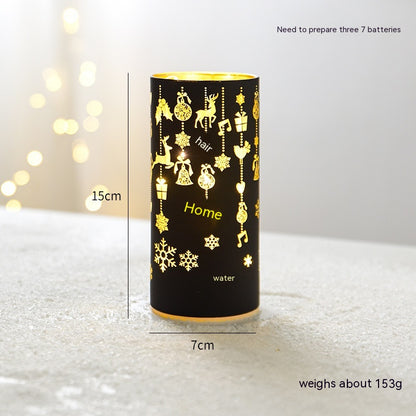Luminous Glass Desktop Christmas Decorations