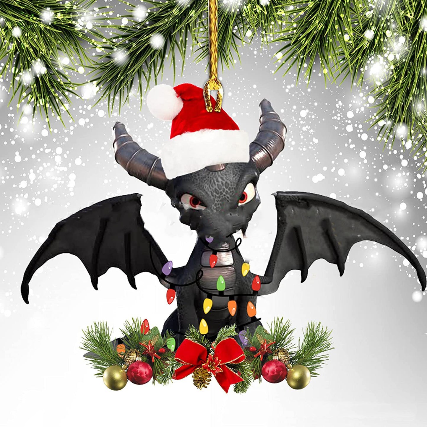 Dragon Christmas Ornament