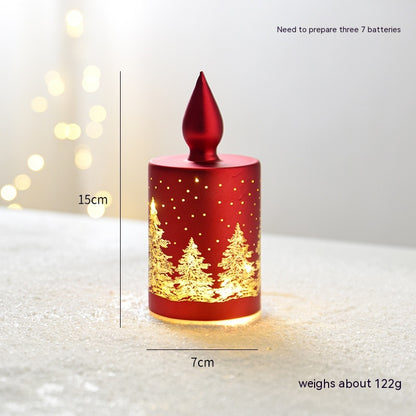 Luminous Glass Desktop Christmas Decorations