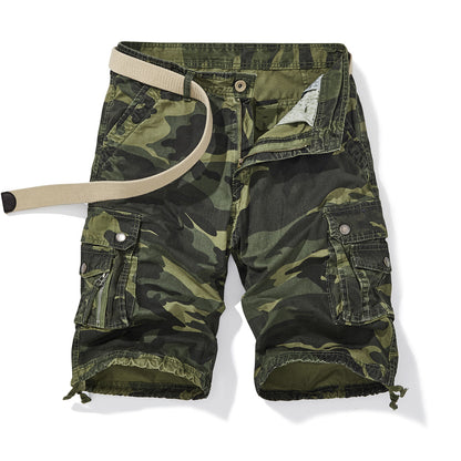 Men's Cotton Camouflage Beach Pants Loose
