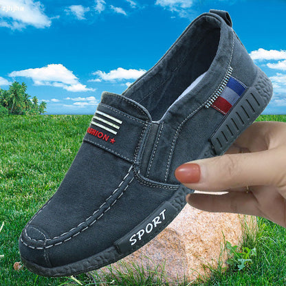 Men's Breathable And Wearable Casual Canvas Shoes