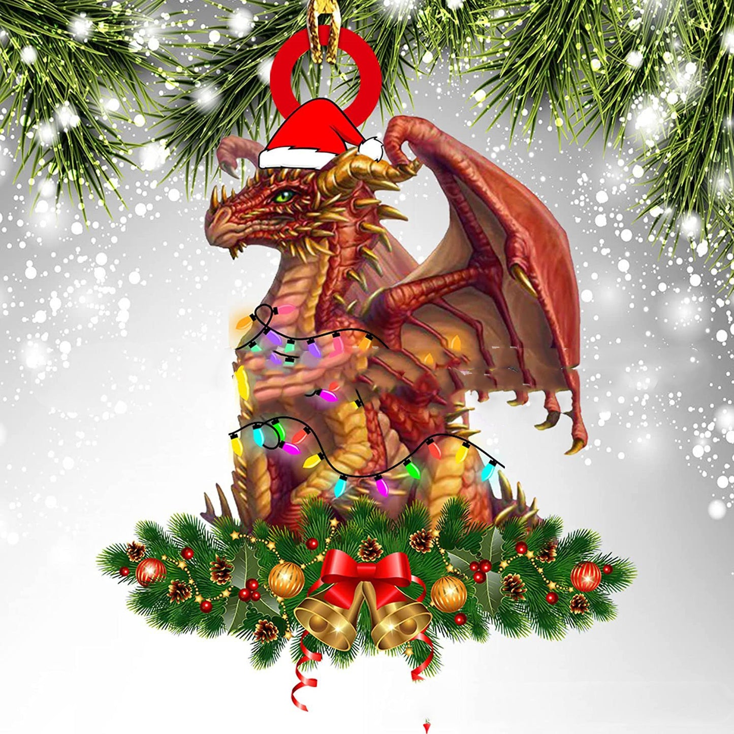 Dragon Christmas Ornament