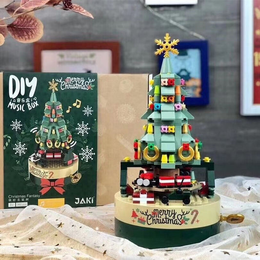 DIY  Music Box Christmas Tree Model