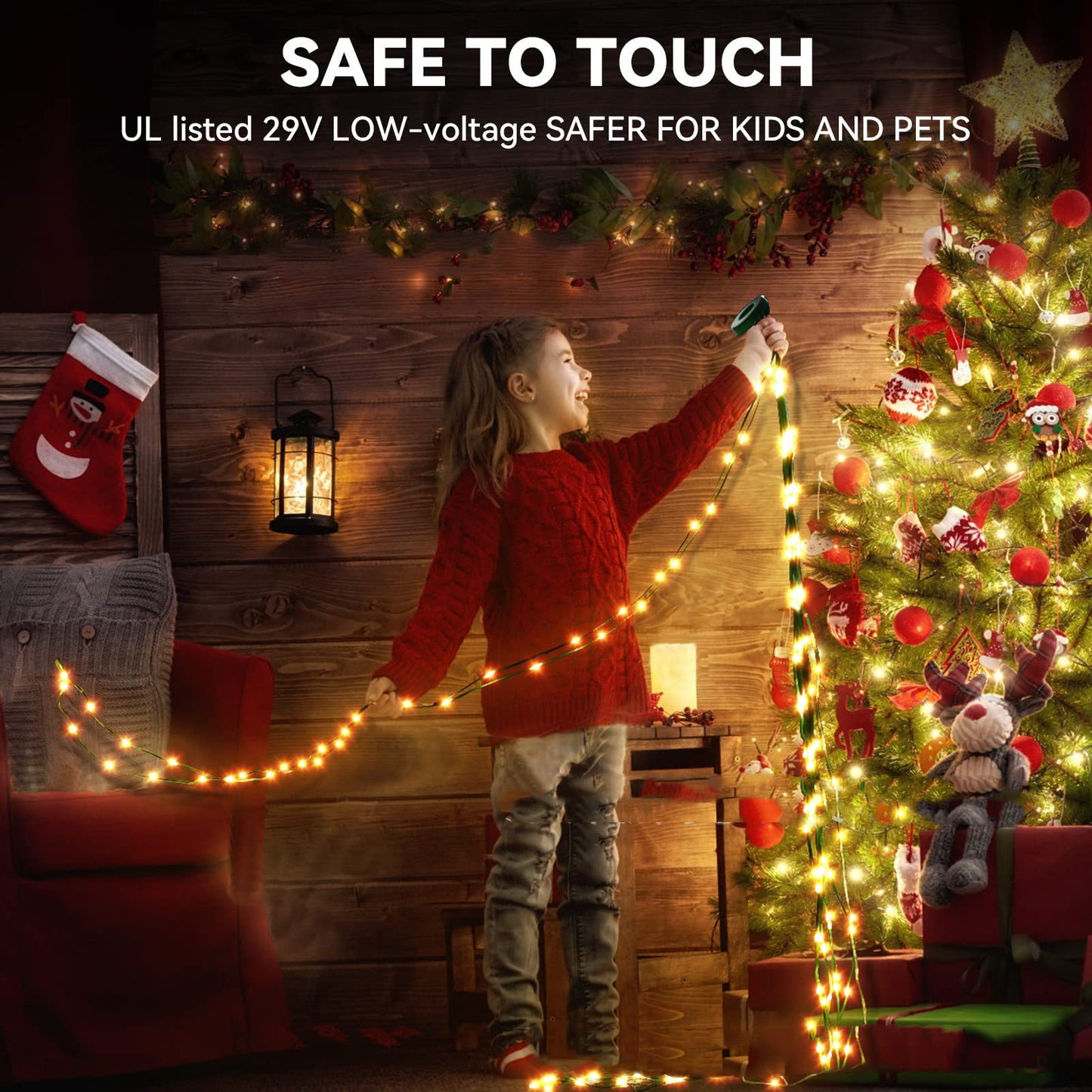 Color Outdoor Christmas Tree Lights