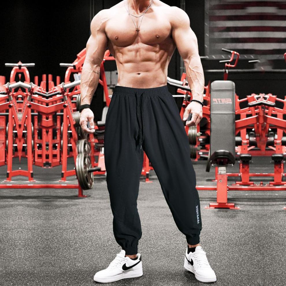 Men's Training And Running Loose Sports Pants