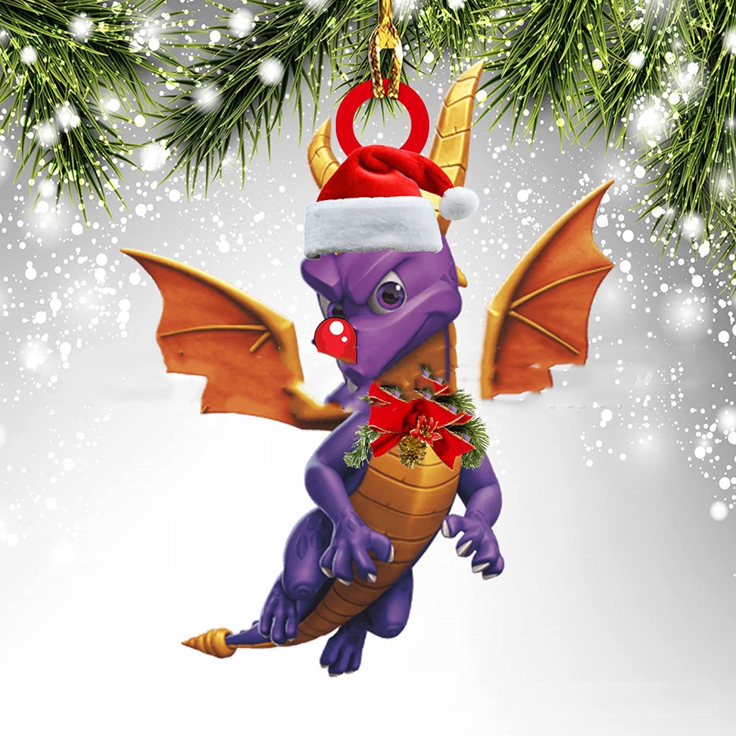 Dragon Christmas Ornament
