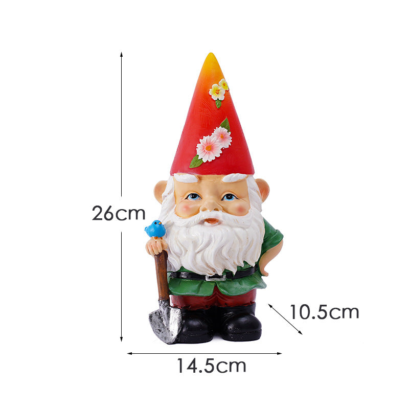Solar Powered Christmas Gnomes