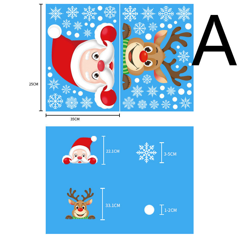 Christmas Sticker Window Decoration