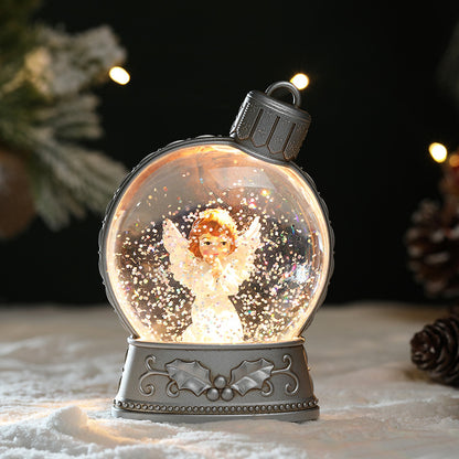 Holiday Decorations Luminous Snow Globe