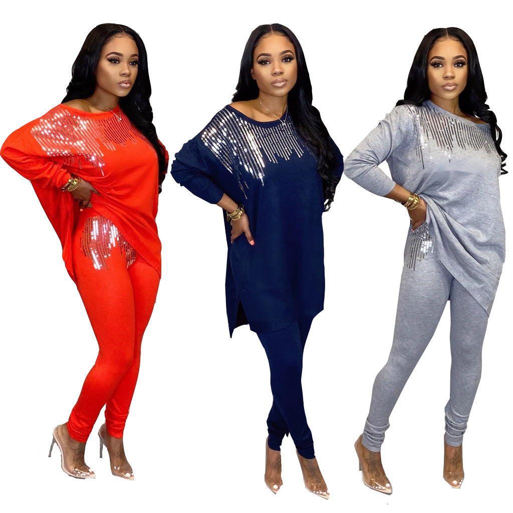 Women's Sequin Embroidery set