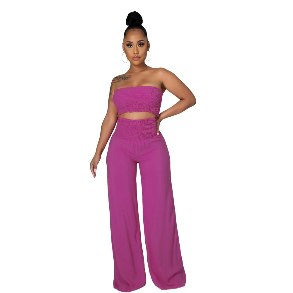 Women's Two Piece Halter Set