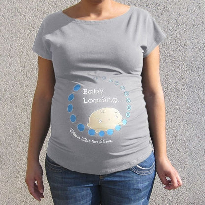 Short-sleeved Maternity T-shirt