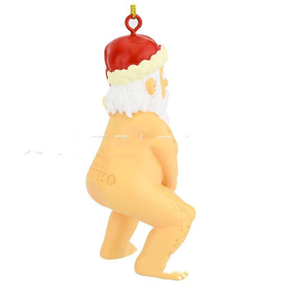 Naked Santa Claus Ornament