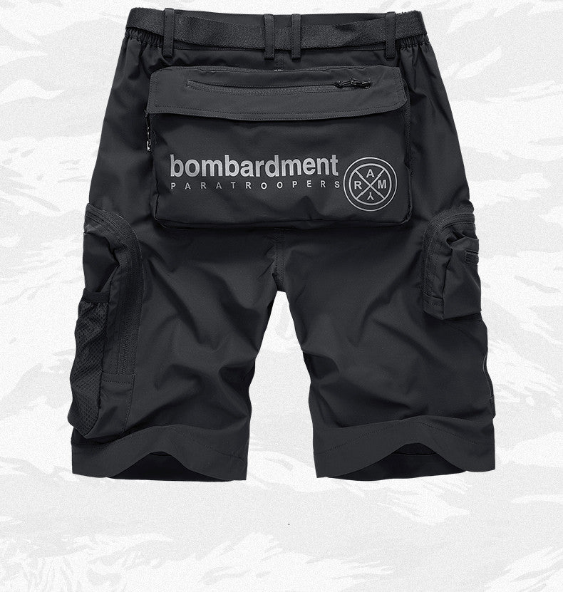 Loose Fitting Sports Quick Drying Pants With Multiple Pockets