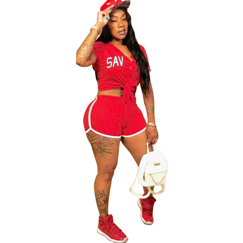 Baseball Themed Short Set