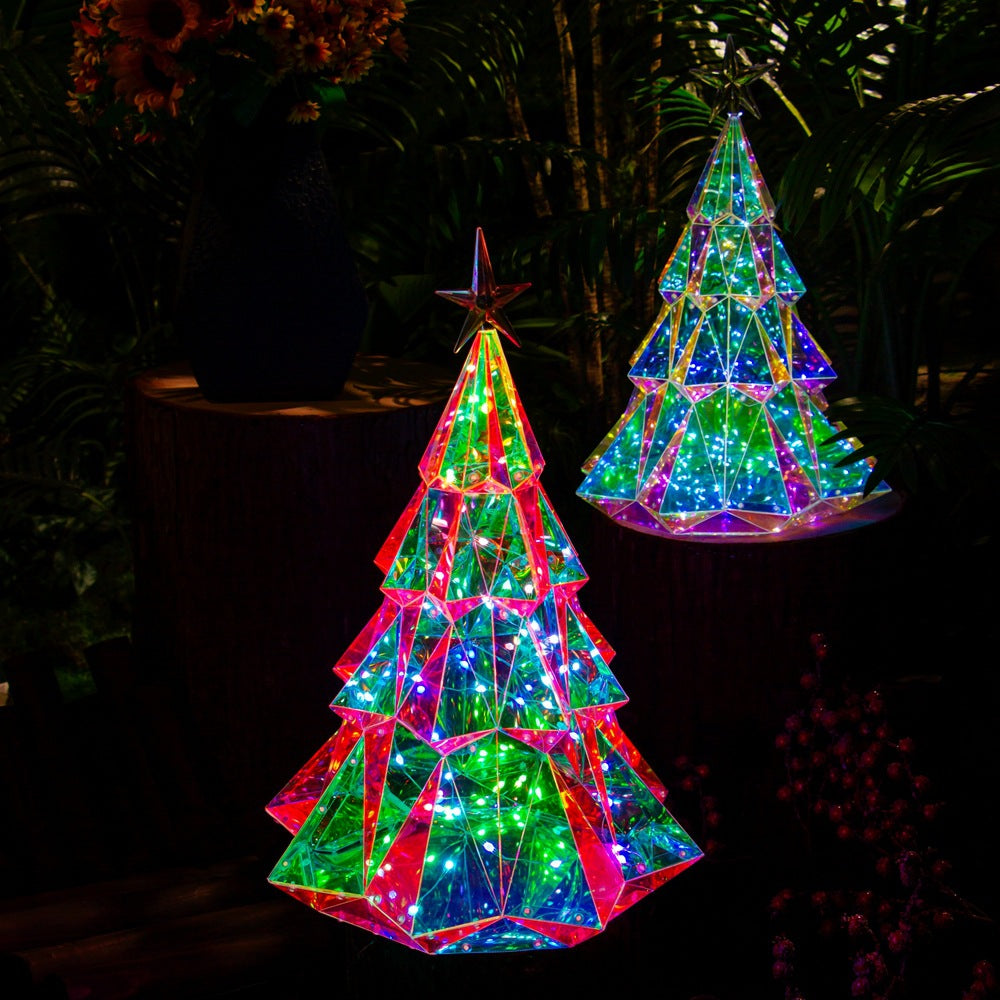 Colorful Luminous Christmas Tree