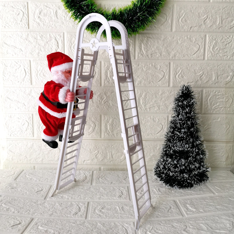 Climbing Santa Claus
