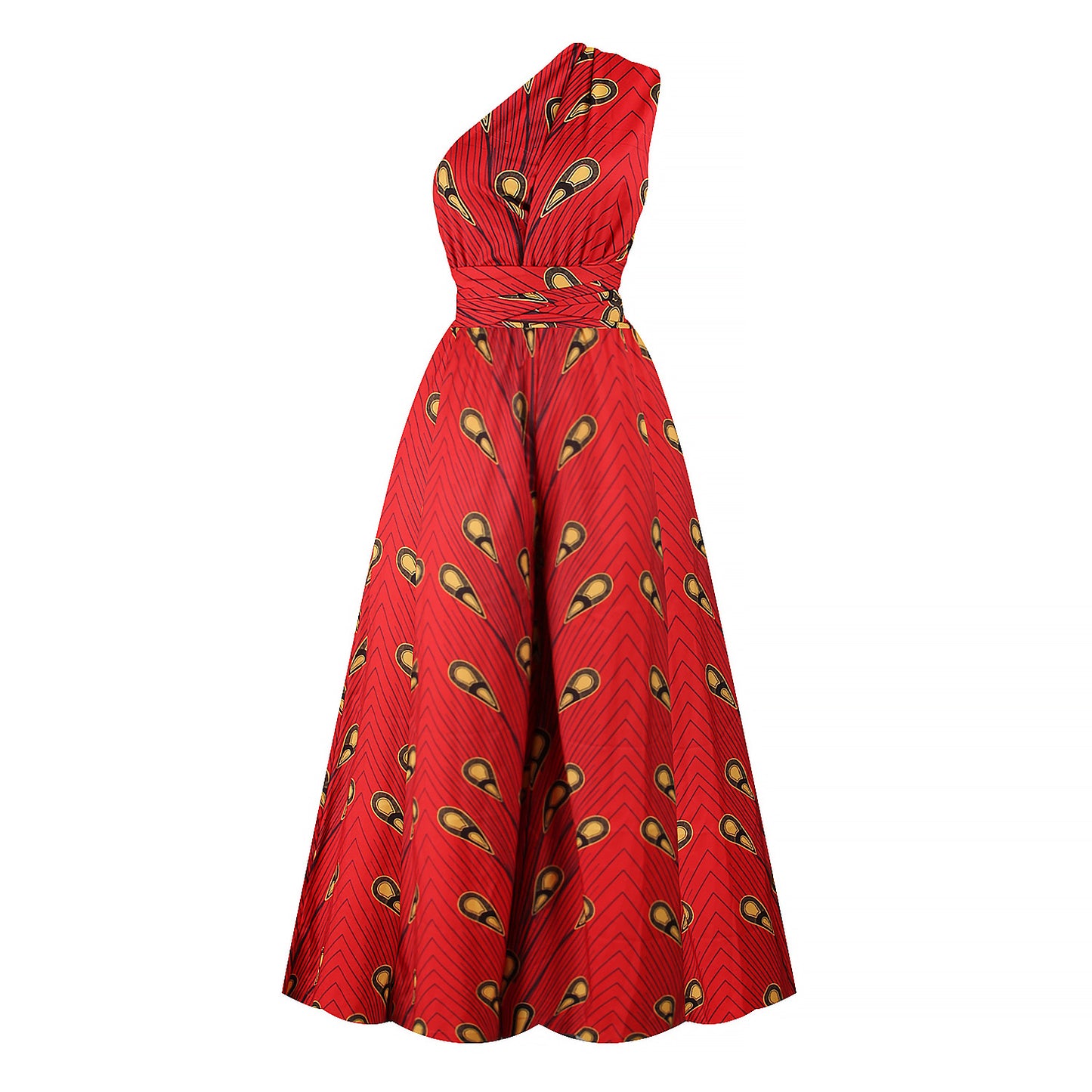 Printed Wide-Leg Jumper