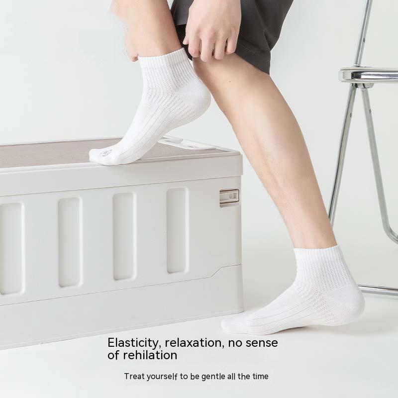 Men's High Rubber Mesh Breathable Socks