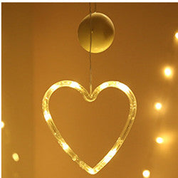 LED Star String Lights Christmas Curtain Lights