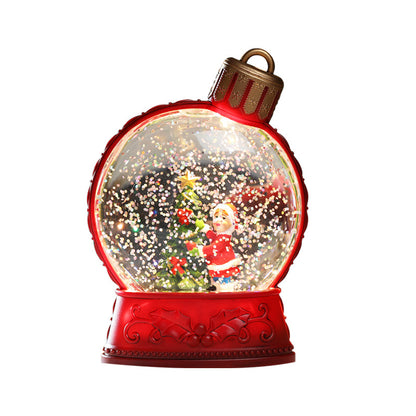 Holiday Decorations Luminous Snow Globe