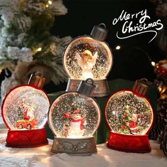 Holiday Decorations Luminous Snow Globe