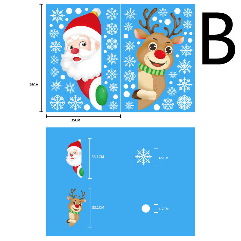 Christmas Sticker Window Decoration