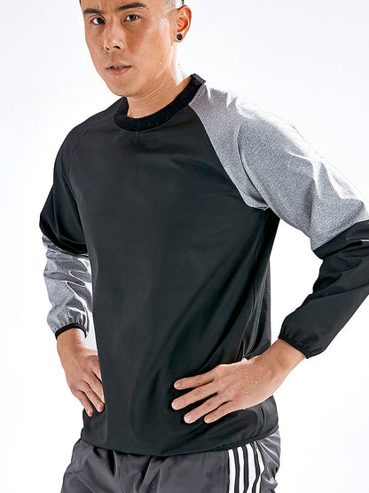 Men's Oversized Sports Long Sleeved Training Sportswear Set
