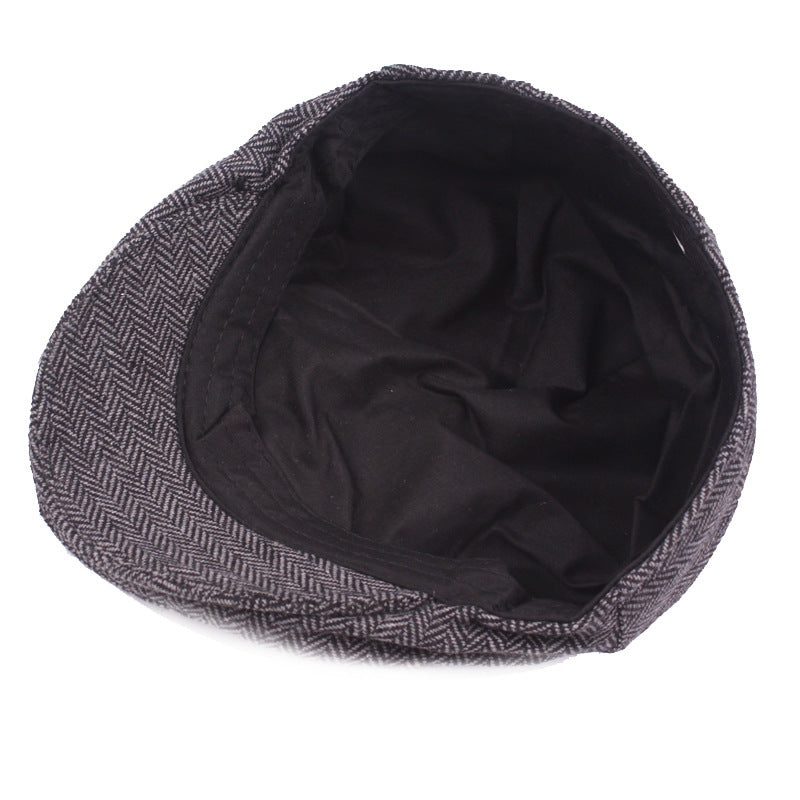 Men's British Style Herringbone Beret