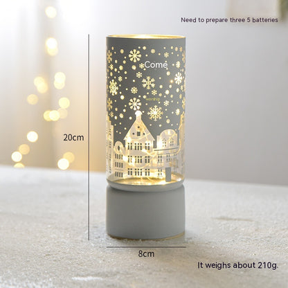 Luminous Glass Desktop Christmas Decorations