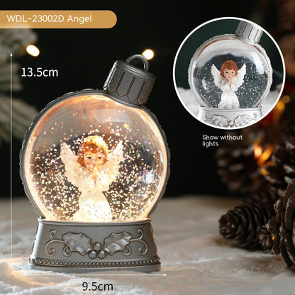 Holiday Decorations Luminous Snow Globe