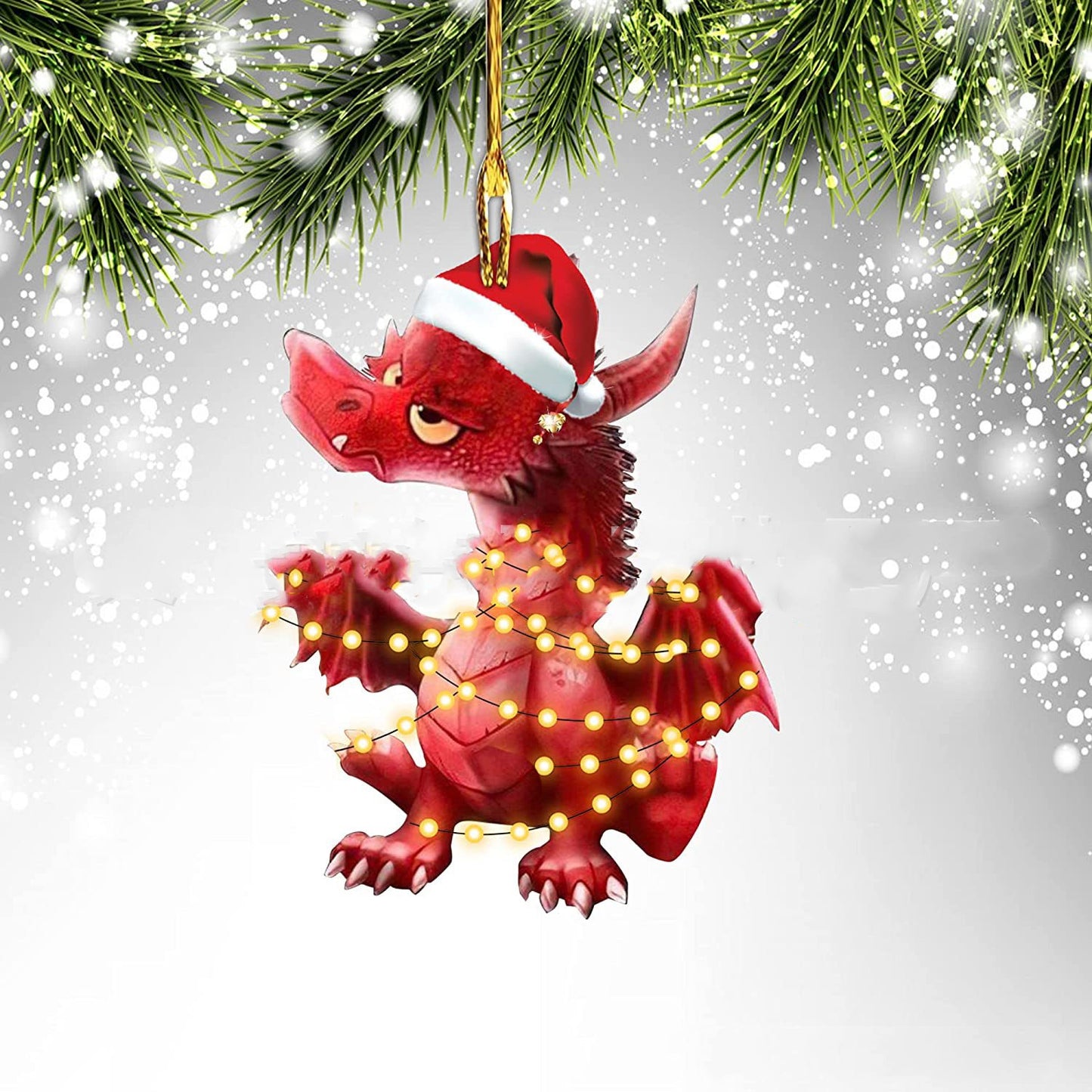 Dragon Christmas Ornament