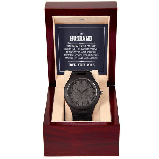 Men's Wooden Watch (No Engraving)